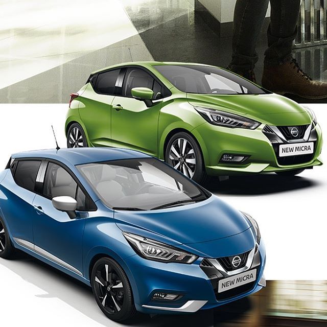 2017-Nissan-Micra-in-blue-and-green-colours