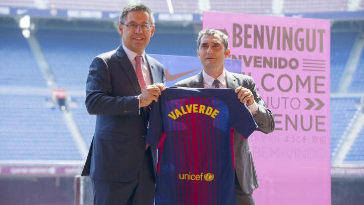 Президент «Барселоны» восхищен Вальверде