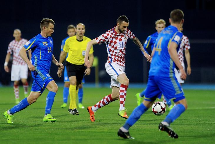 Стартовые составы матча Украина – Хорватия